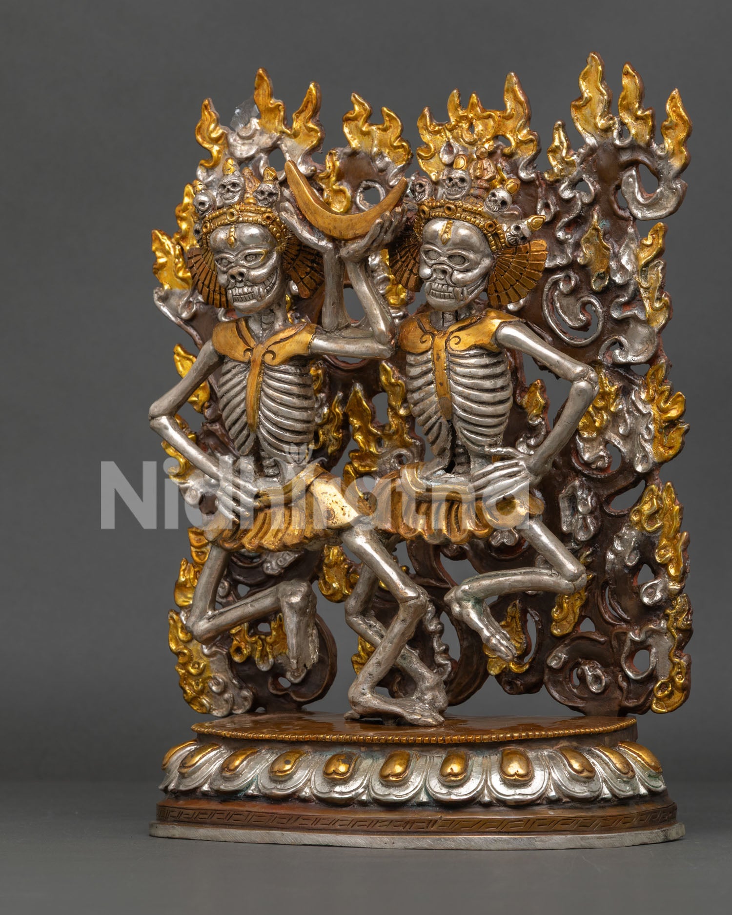 Citipati Statue - The Dancing Lords of the Charnel Ground