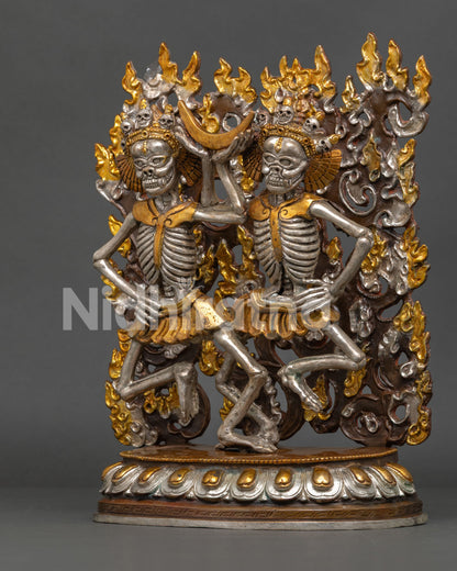 Citipati Statue - The Dancing Lords of the Charnel Ground