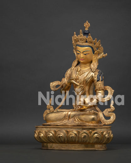 Vajrasattva Statue | Traditional Newari Craftsmanship