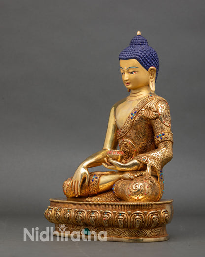 Buddha Shakyamuni Statue – Handcrafted Sacred Home Decor