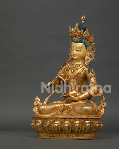 Handcrafted Vajrasattva Statue | Tibetan Purification Deity