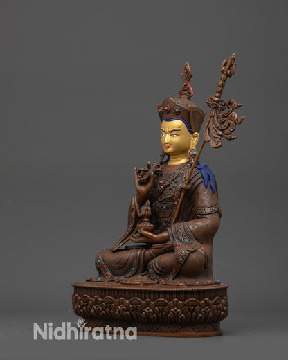 Guru Tsokyé Dorje – Handcrafted Tibetan Buddhist Altar Statue