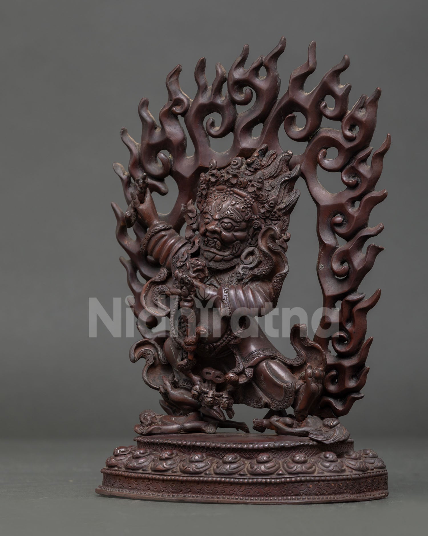 Mahakala Bernagchen Statue | Tibetan Guardian Deity Art
