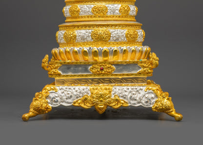 Exquisitely Handmade Mandala Offering Set | Ritual Offering Artwork