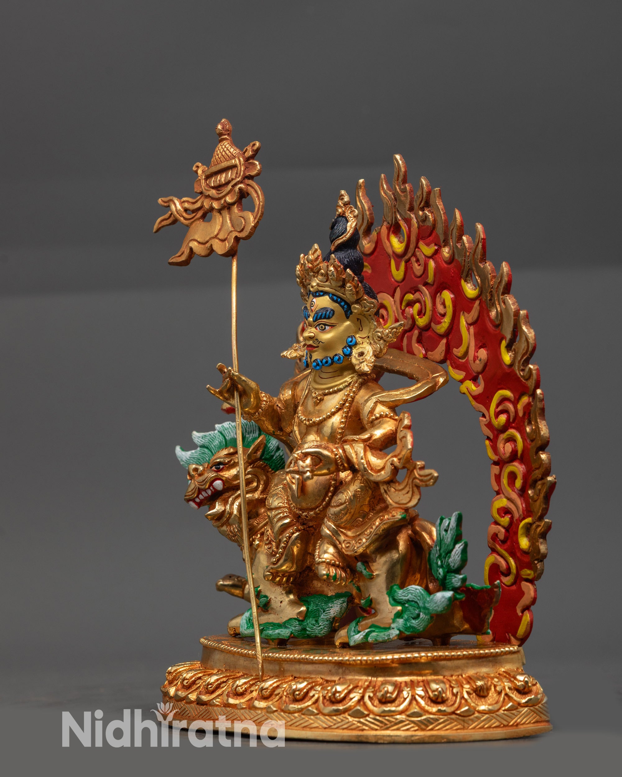 Vaishravana Namtoshe Statue | Traditional Himalayan Buddhist Artwork