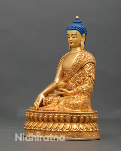 Shakyamuni Buddha Statue | Lost Wax Casting Himalayan Art