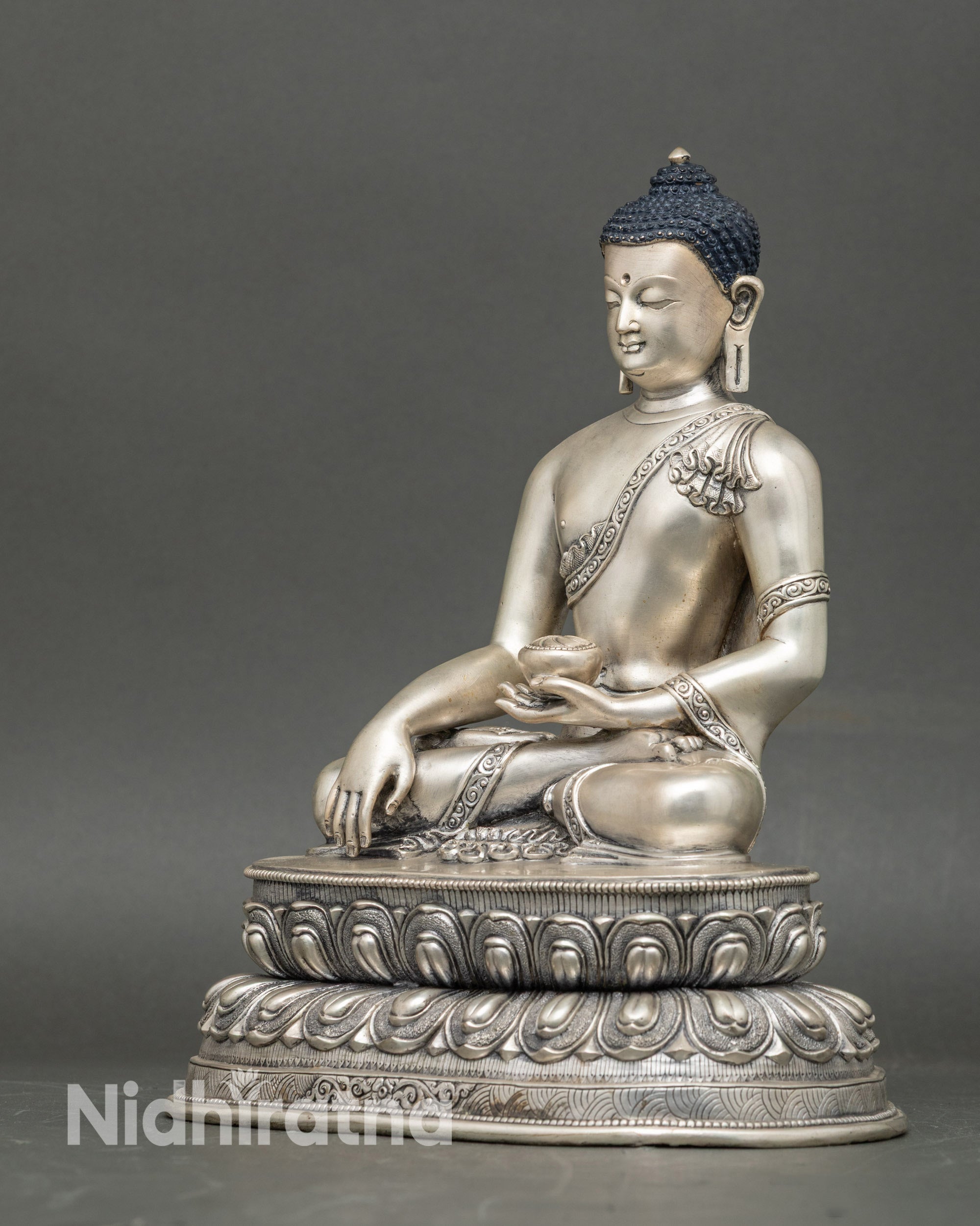 Shakyamuni Buddha Sculpture | Nepal Artisan Made Statue