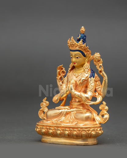 Chenrezig Statue | Precision-Crafted Avalokiteshvara Artwork