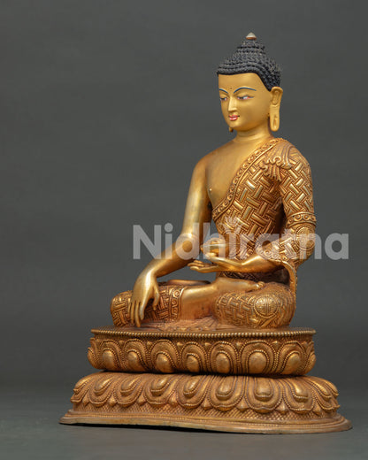 Shakyamuni Buddha Statue | Handcrafted Himalayan Buddhist Art