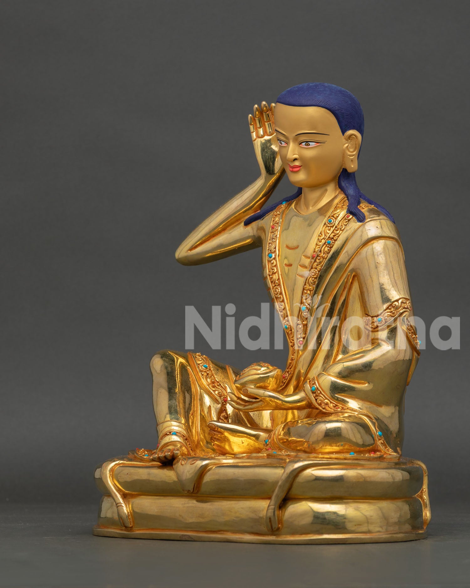 Milarepa Statue | Tibetan Spiritual Master Artwork