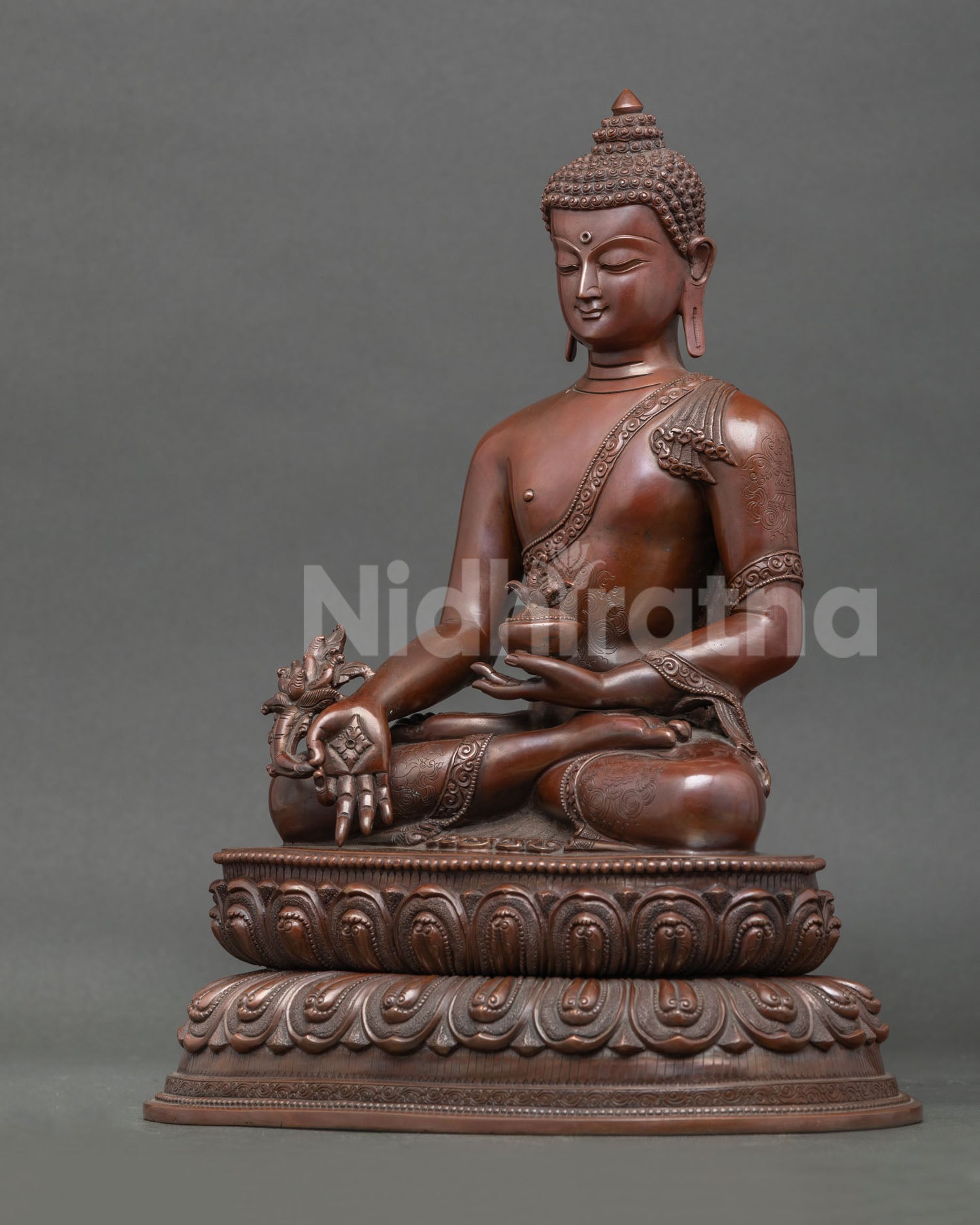 Medicine Buddha Statue – Buddhist Altar and Meditation Decor