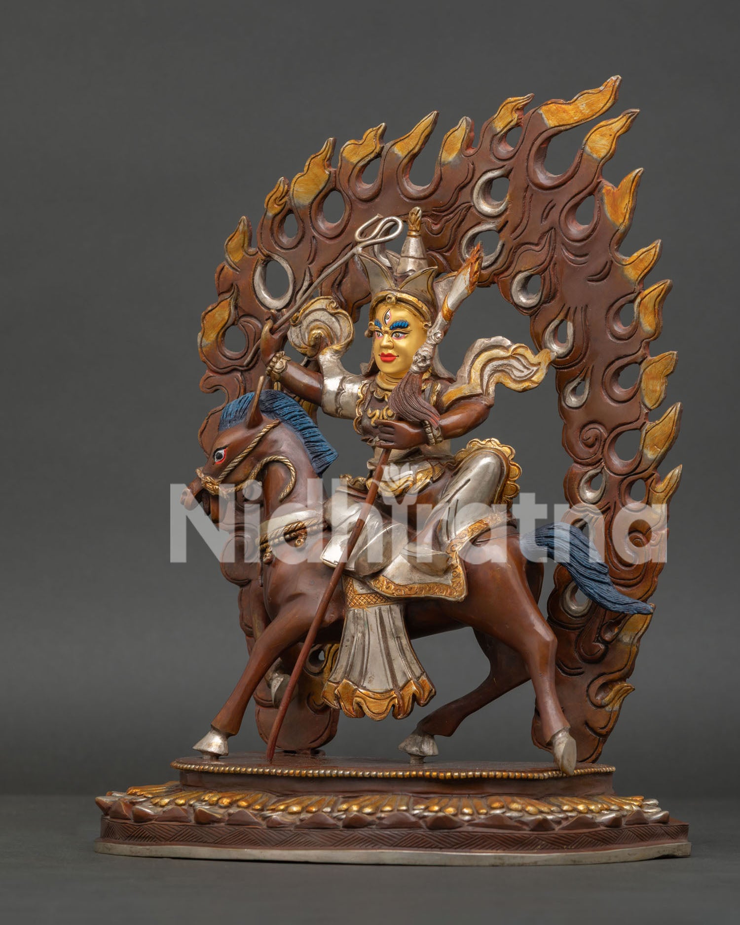 King Gesar Statue