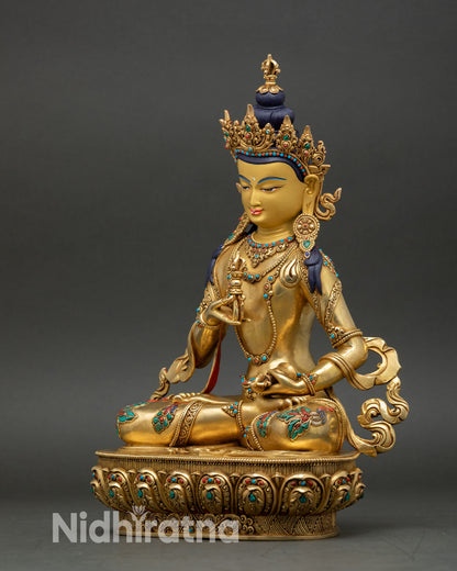 Vajrasattva Statue | Sacred Vajrayana Purification Deity