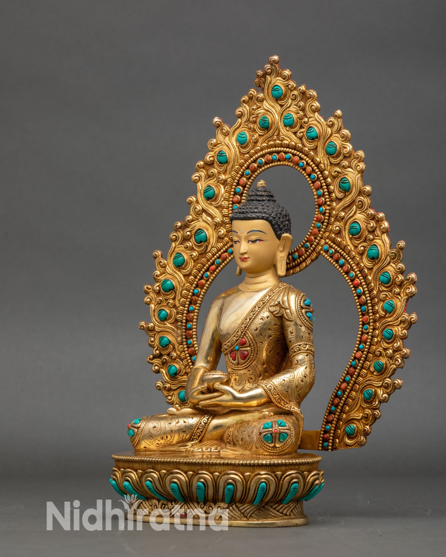 Amitabha Buddha Statue | Sacred Handmade Art from Nepal