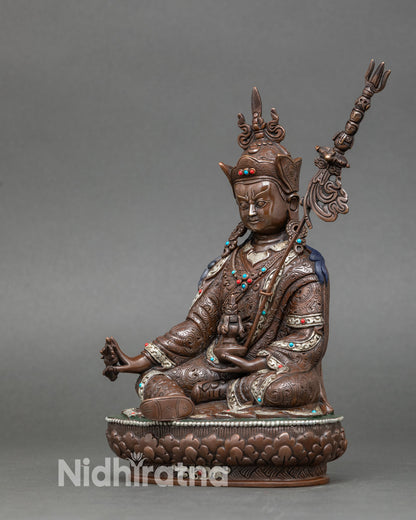 Guru Rinpoche Statue | Himalayan Buddhist Sculpture
