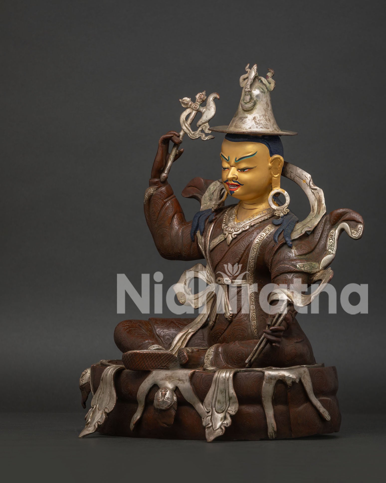 King Gesar Statue | Legendary Warrior King from Tibet