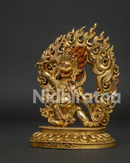Vajrapani Statue | Buddhist Deity of Fearless Strength