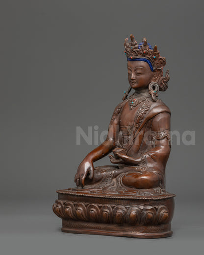 Crown Shakyamuni Buddha Statue