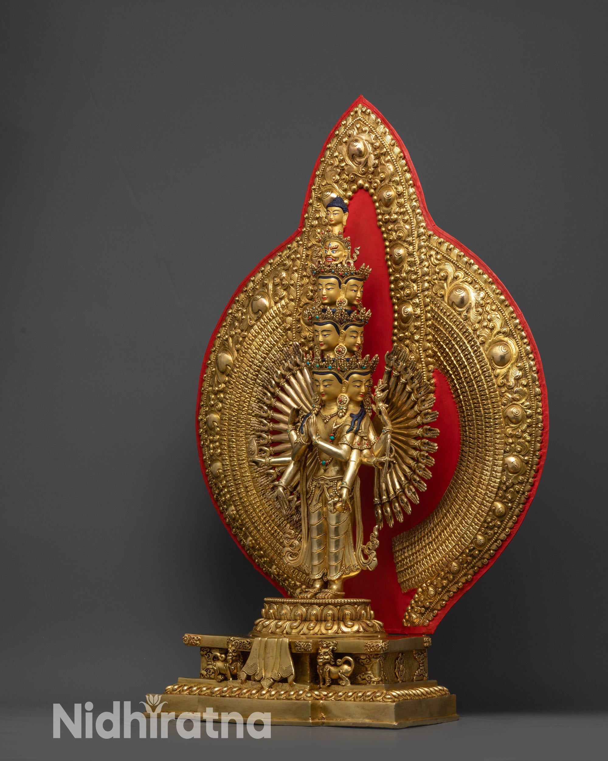 1000-Armed Chenrezig Statue | Vajrayana Bodhisattva of Compassion