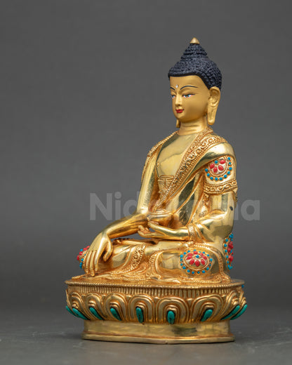 Divine Shakyamuni Buddha Statue for Spiritual Practice