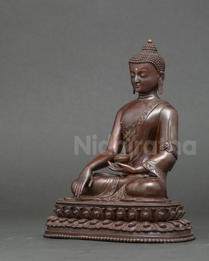 Shakyamuni Buddha Statue | Handmade Nepalese Meditation Sculpture