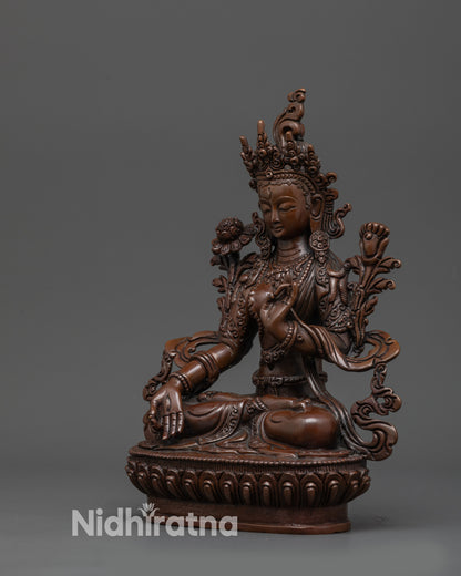 White Tara Statue