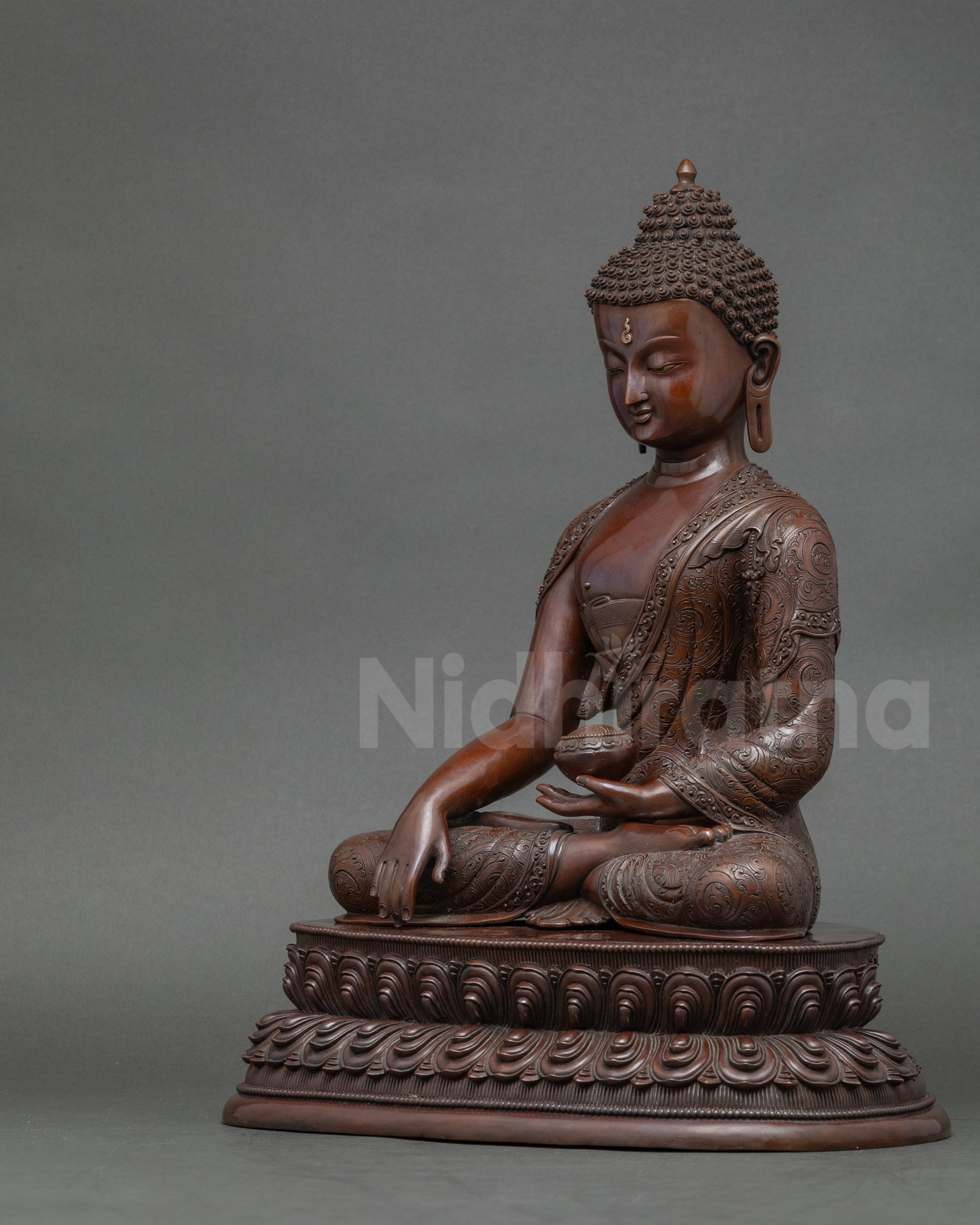 Tibetan Shakyamuni Buddha – Sacred Enlightenment Sculpture