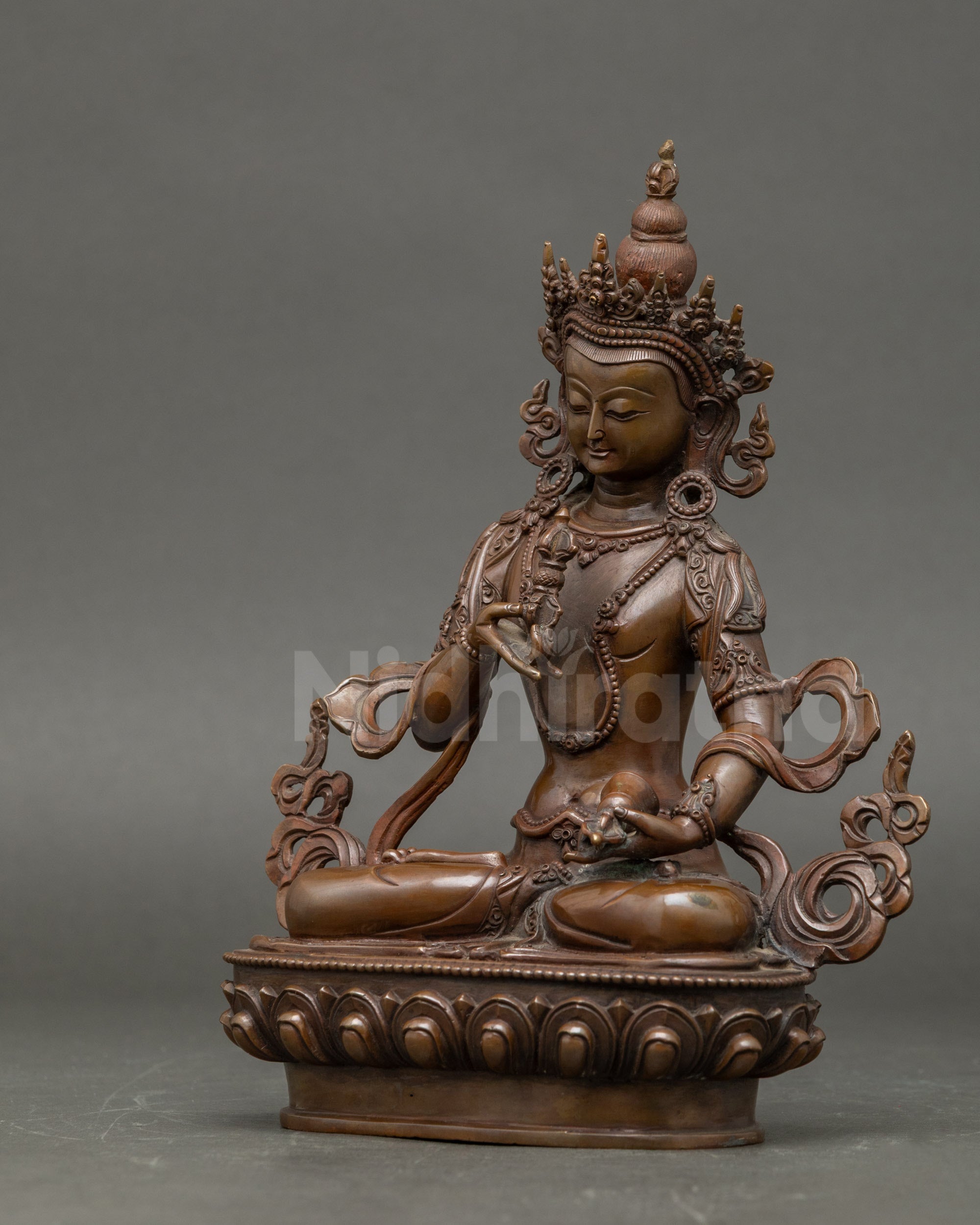 Vajrasattva Dorje Sempa Statue | Handcrafted Nepalese Artwork