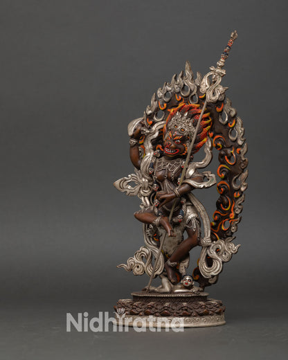 Simha Mukha Statue | Lion-Faced Dakini Sculpture