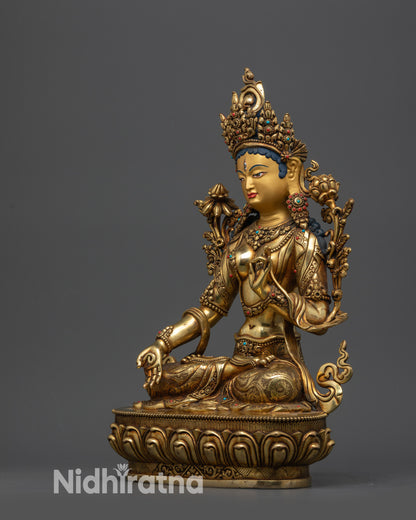 White Tara Statue