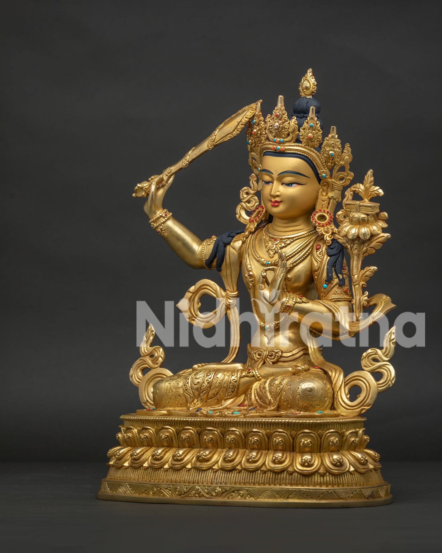 Manjushri Statue | Bodhisattva of Transcendent Wisdom