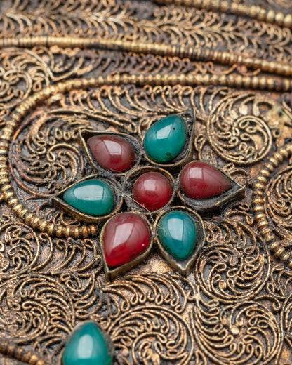 Handcrafted Conch Shell for Tibetan Ritual Decor