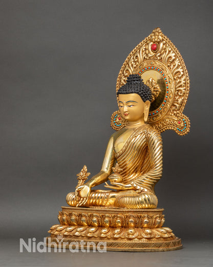 Medicine Buddha Statue | Spiritual Healing and Altar Decor