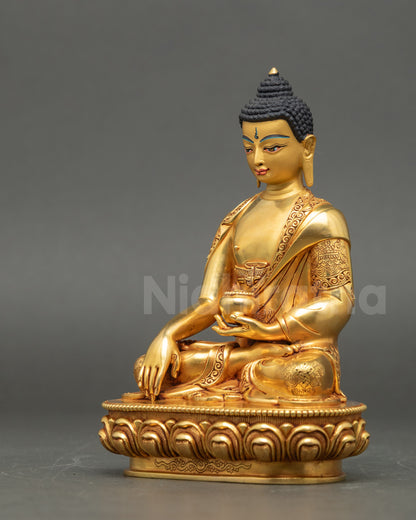 Shakyamuni Buddha Statue | Authentic Nepalese Artwork
