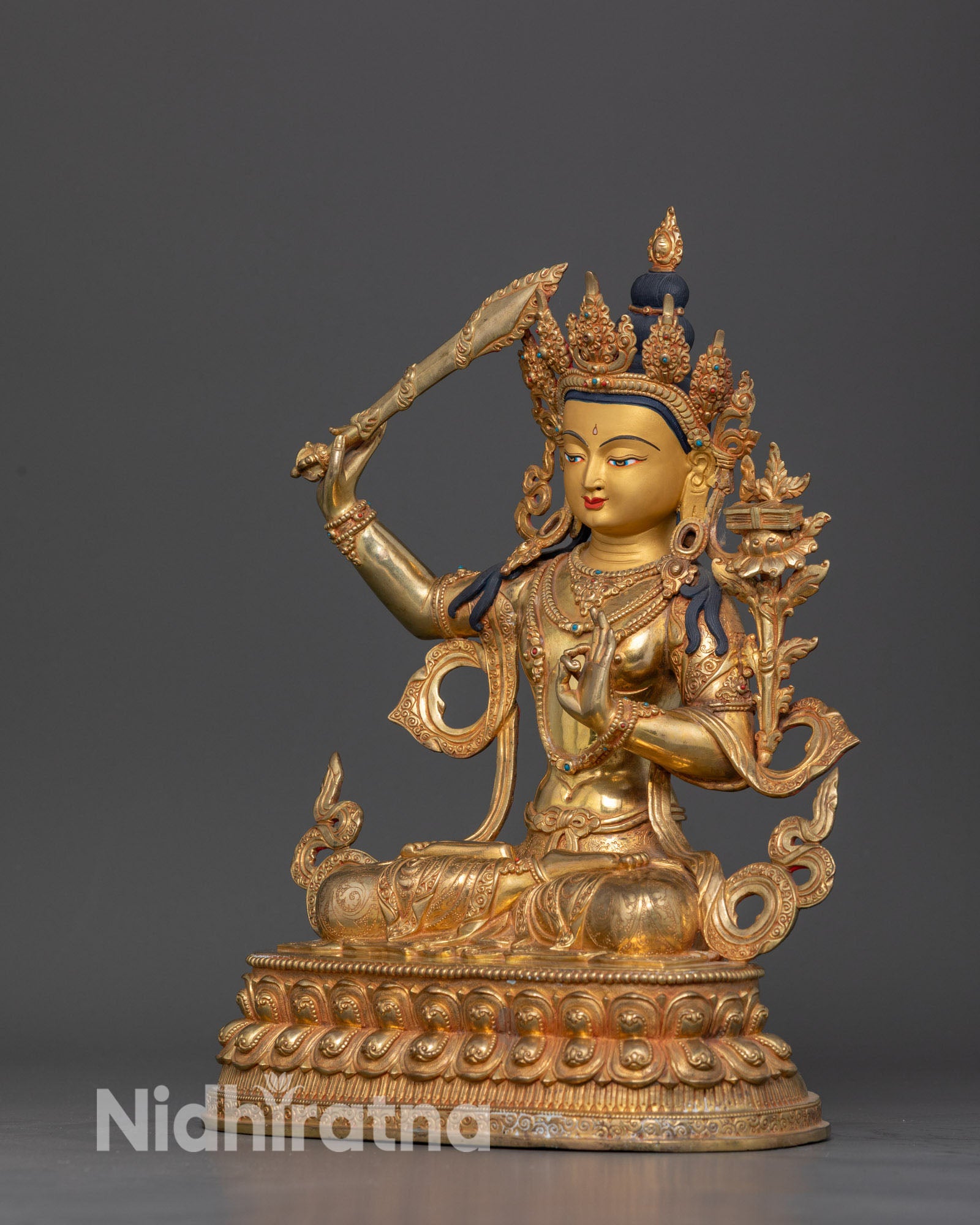 The Compassionate Swordbearer: Manjushri's Wisdom Unveiled