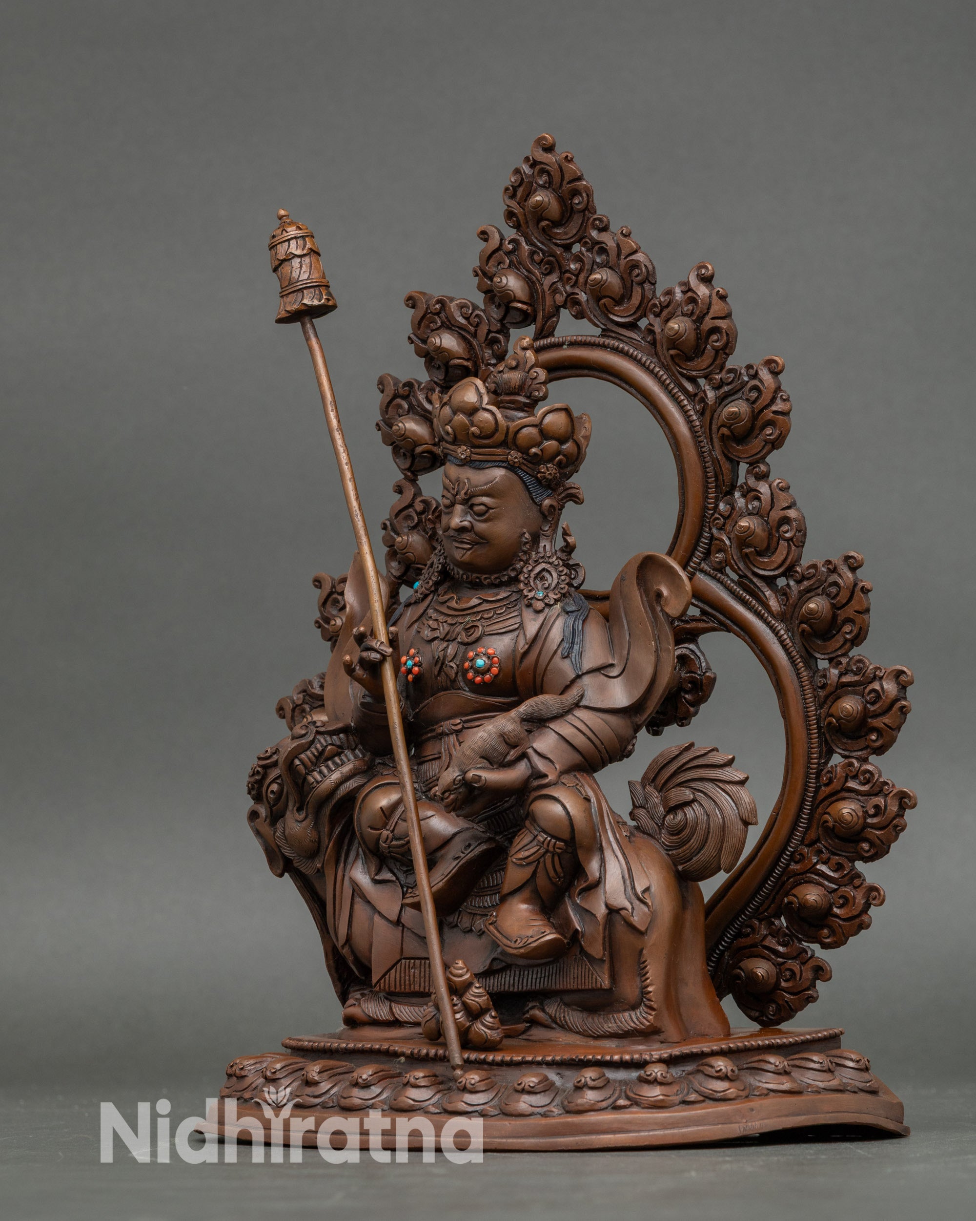 Tibetan Namtoshe Statue- Protector of Dharma and Riches
