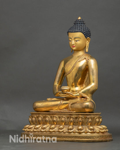 Golden Amitabha Buddha - Symbol of Boundless Compassion