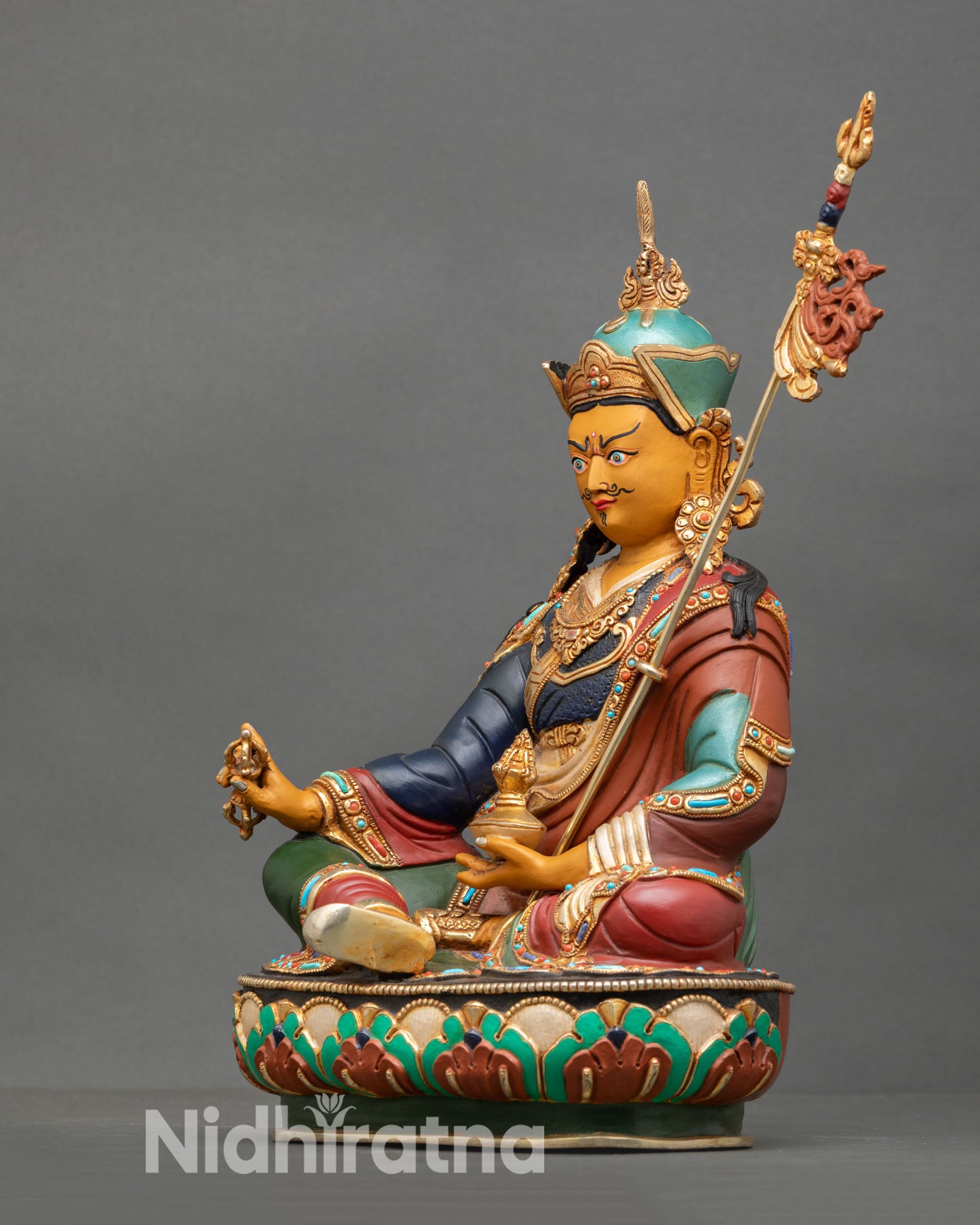 Guru Rinpoche Statue | Authentic Himalayan Spiritual Art