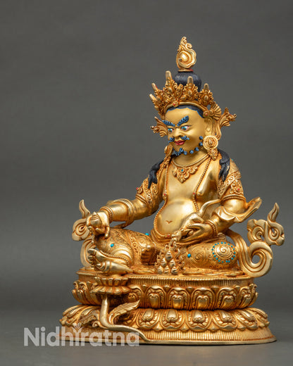 Dzambhala Statue- Powerful Buddhist Deity of Wealth and Prosperity