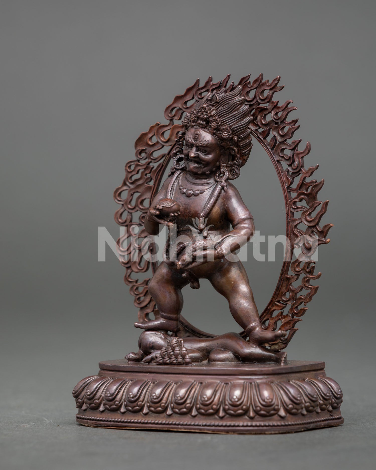Black Dzambhala Statue