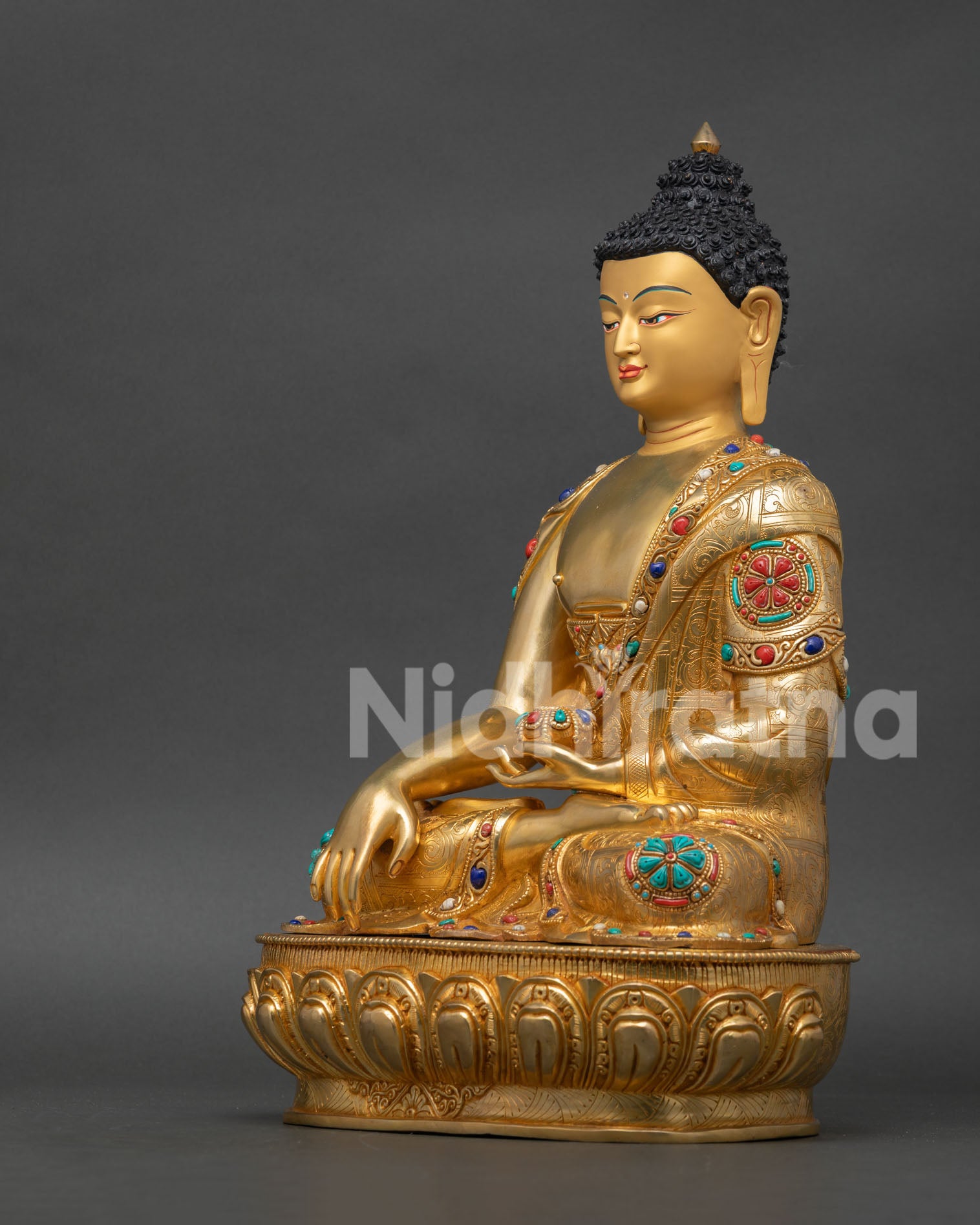 Shakyamuni Buddha Meditation Statue - Sacred Home Decor