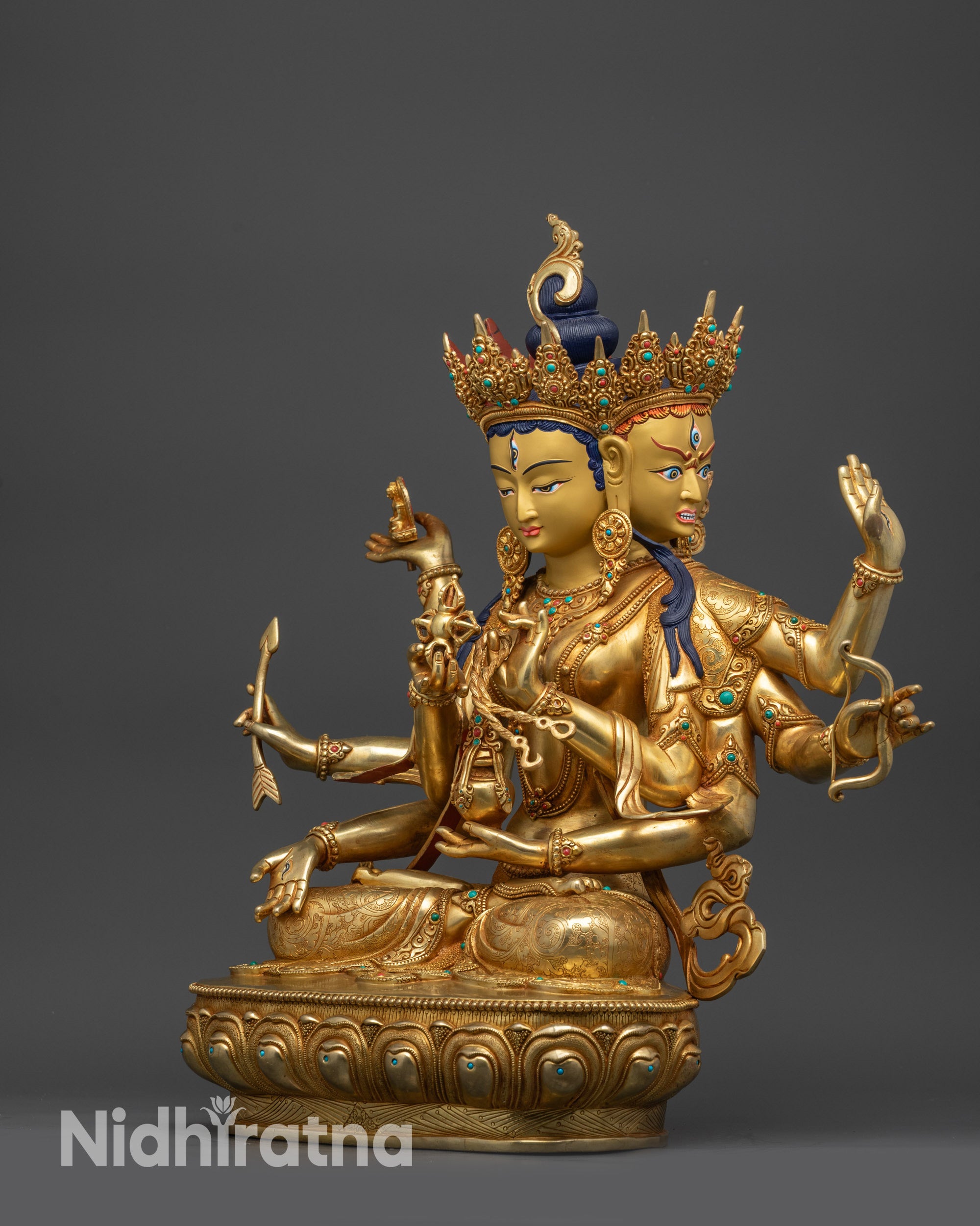 Ushnishavijaya Namgyalma Sculpture | Premium Tibetan Buddhist Statue