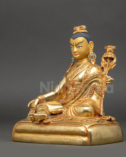 Tibetan Jigme Lingpa Buddha Statue for Home Decor