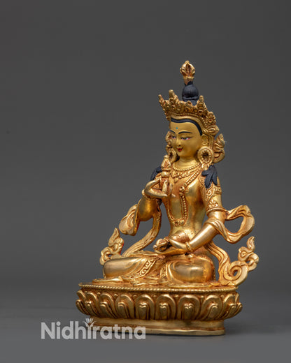 Vajrasattva Idol | Enlightened Purity and Meditation Ritual Statue
