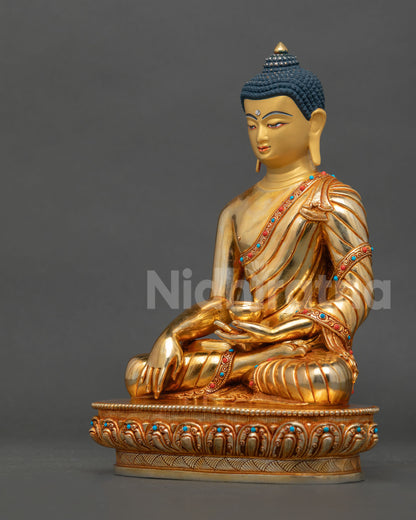Shakyamuni Buddha Statue | Buddhist Art from Nepal
