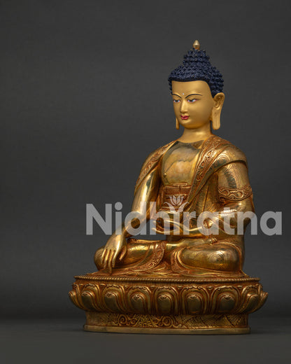 Shakyamuni Buddha Statue | Traditional Newari Craftsmanship