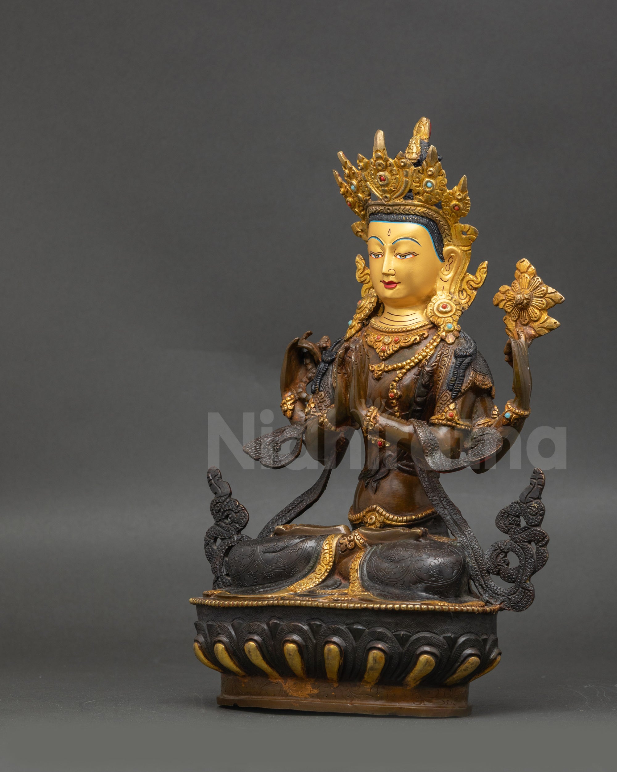 Buddhist Deity Chenrezig Statue- A Symbol of Loving-Kindness