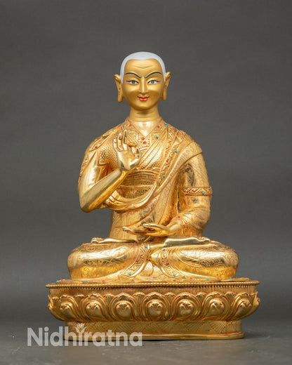 Blessed Tsongkhapa Set – Nepalese Statues for Mindful Devotion
