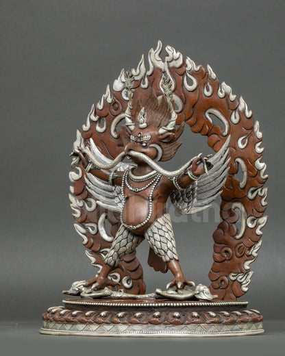 Garuda Bird Deity Statue for Protection and Spiritual Strength