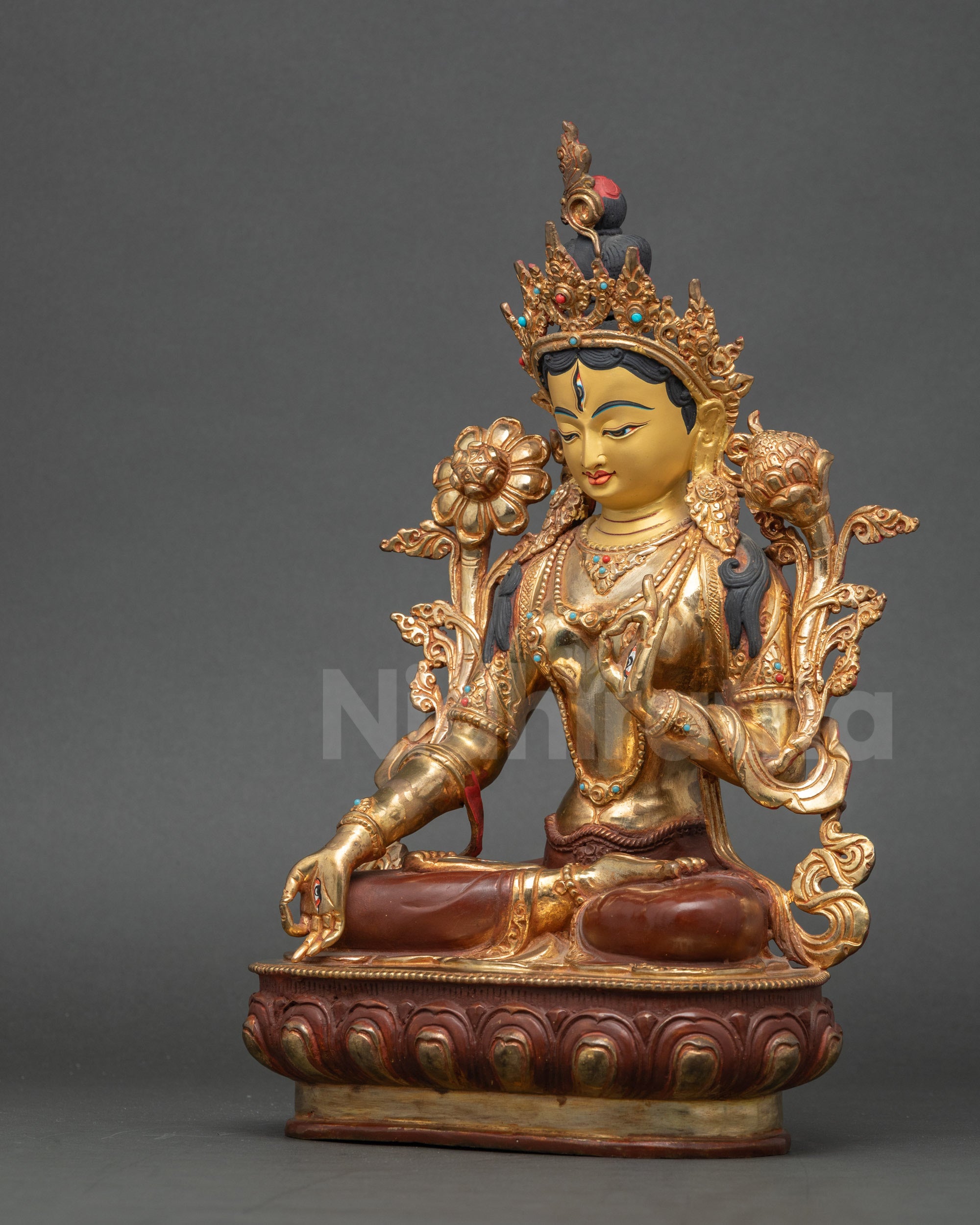 Beautiful White Tara Statue - A Symbol of Purity and Truth